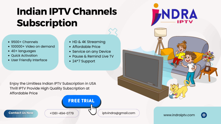 Indian IPTV Channels Subscription