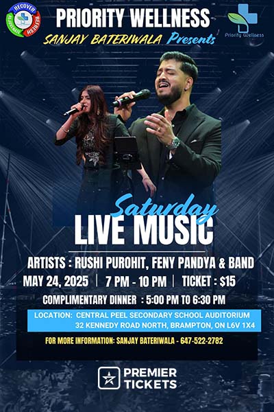 Saturday Live Music Concert in Brampton 2025: A Must-Attend Event! 1 Saturday live music