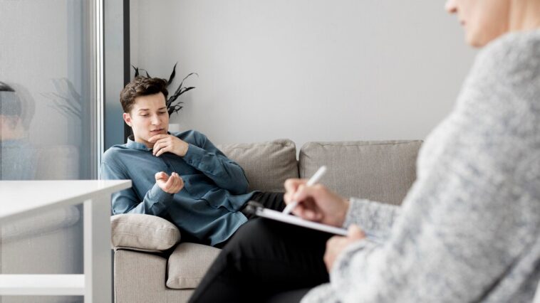 Finding the Best OCD Therapist in San Antonio: Guide to Expert Care 1 front view patient psychologist 23 2148567311 1