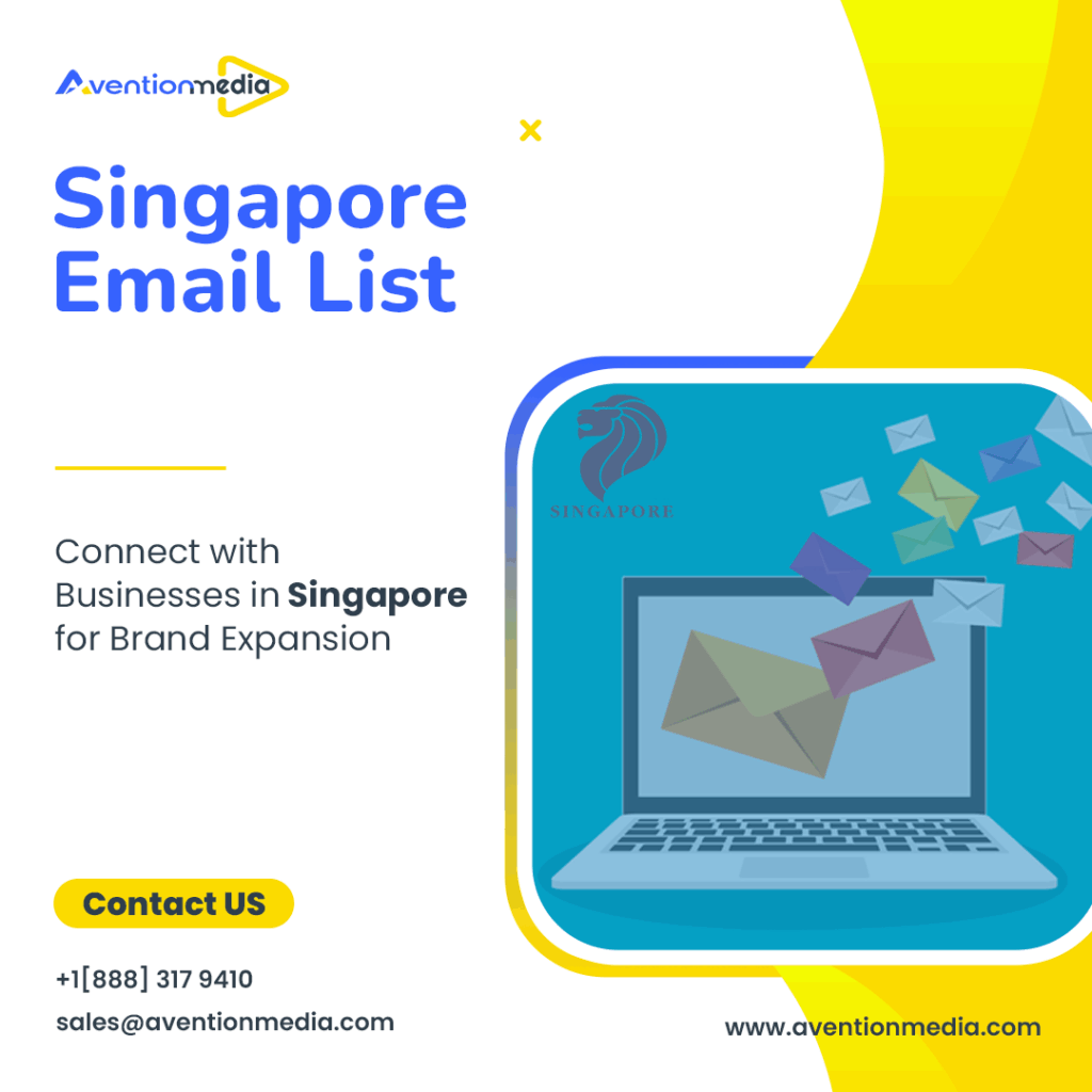 Reach Singapore Business Leaders with Our Verified Email List 1 singapore business email list