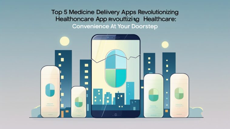 Top 5 Medicine Delivery Apps Revolutionizing Healthcare Convenience at Your Doorstep