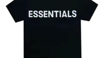 Fear of God Essentials Boxy Graphic Short Sleeve shirt Black 430x430 1