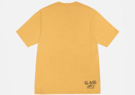ALL BETS OFF TEE PIGMENT DYED HONEY