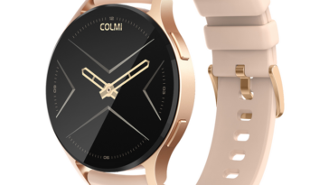 Colmi i28 ultra smart watch Gold1